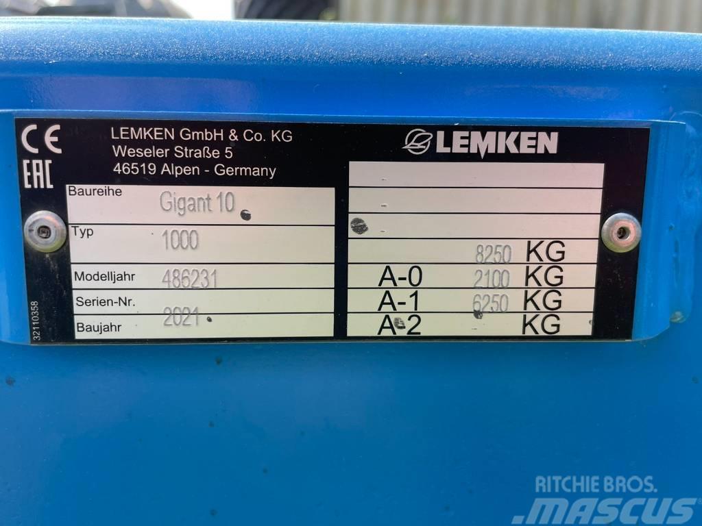 Lemken System Trac Gigant 10/1000 System-Kompaktor Kültivatörler