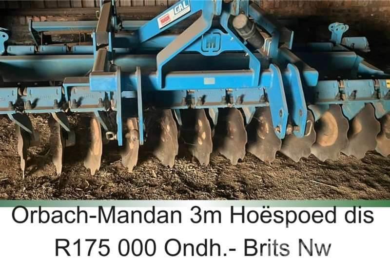  Orbach Agri Mandan - 3m high speed Diger kamyonlar
