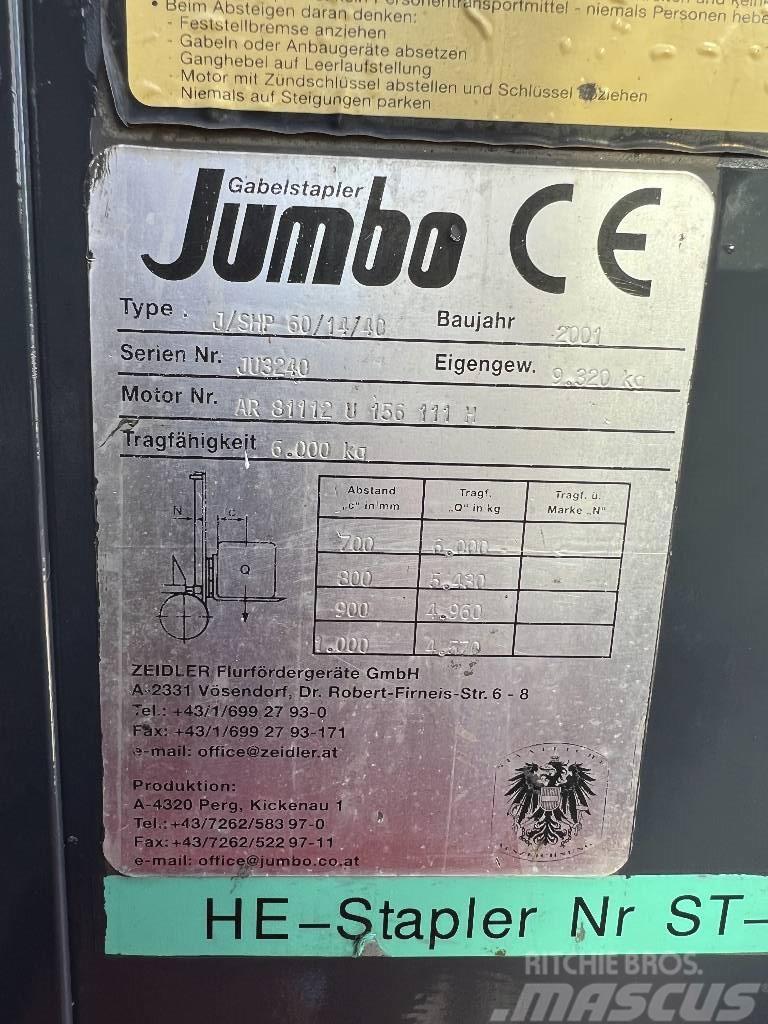 Jumbo *J/SHP60/14/40* Sideloader - dört yönlü forkliftler