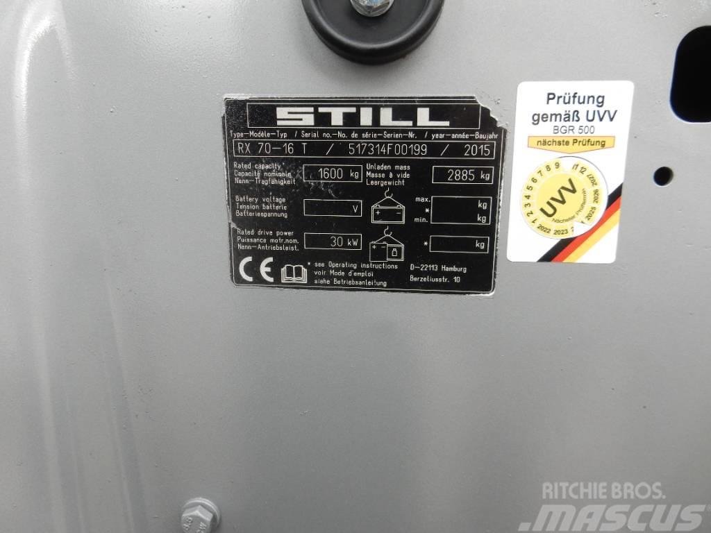 Still RX70-16 LPG'li forkliftler