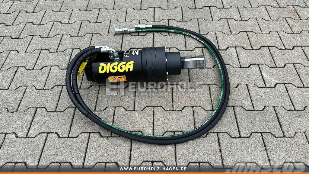  [Digga] Digga PDX2 Erdbohrer Motor mit Schläuchen Deliciler