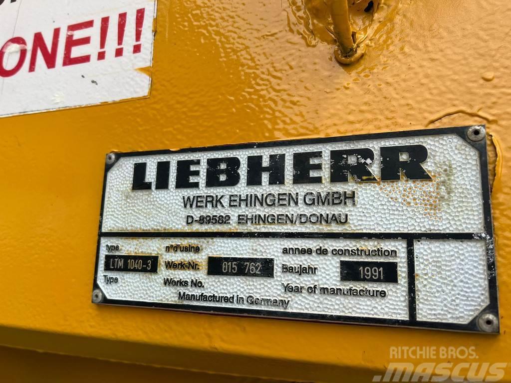 Liebherr LTM 1040 Automacara Yol-Arazi Tipi Vinçler (AT)