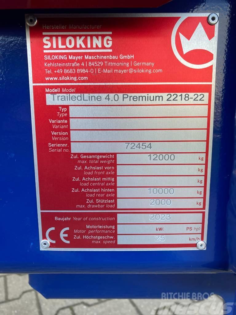 Siloking TrailedLine 4.0 Premium 2218-22 Hayvan besleyiciler