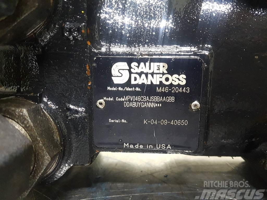 Sauer Danfoss MPV046CBAJSBBAAGBBD - M46-20443 - Drive pump Hidrolik