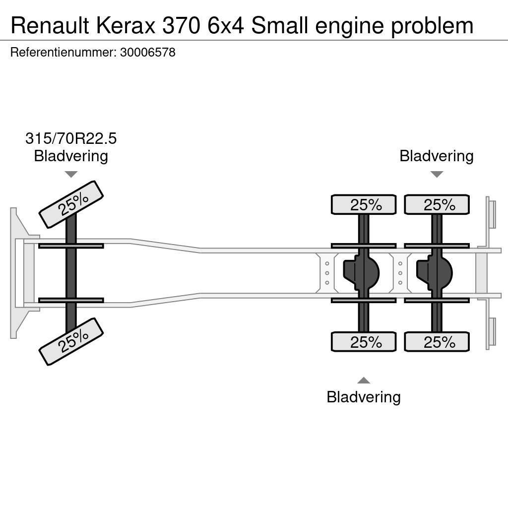 Renault Kerax 370 6x4 Small engine problem Çekiciler