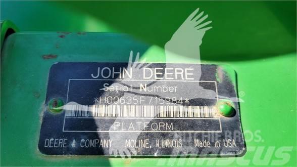 John Deere 635F Biçerdöver kafaları