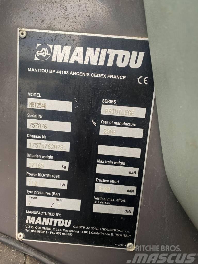Manitou MRT 2540 Teleskopik yükleyiciler