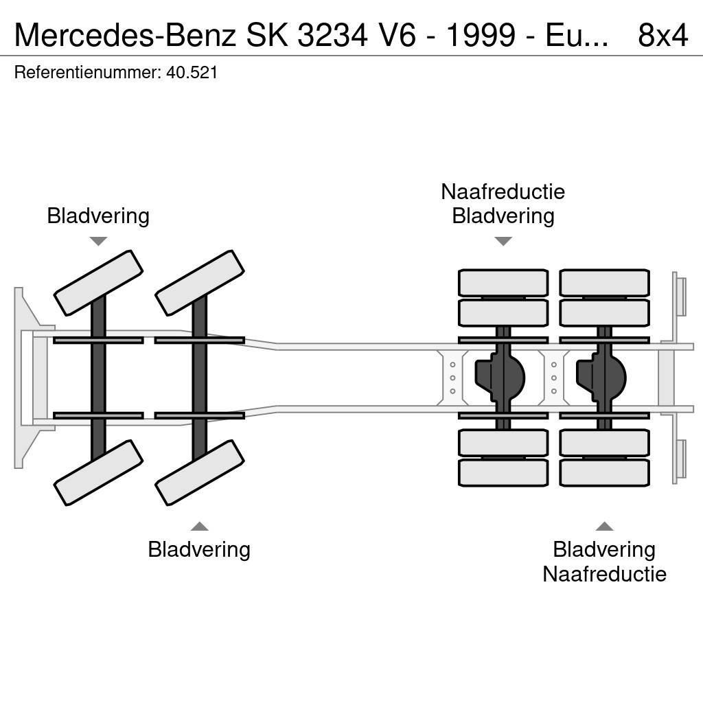Mercedes-Benz SK 3234 V6 - 1999 - Euro 2 - Big Axles - Full stee Çekiciler