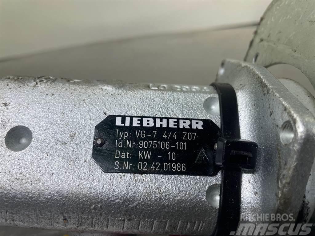 Liebherr A924B-9075106-Servo valve/Servoventil Hidrolik