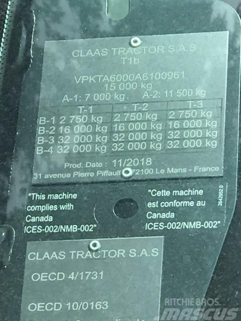 CLAAS 840 Axion Traktörler