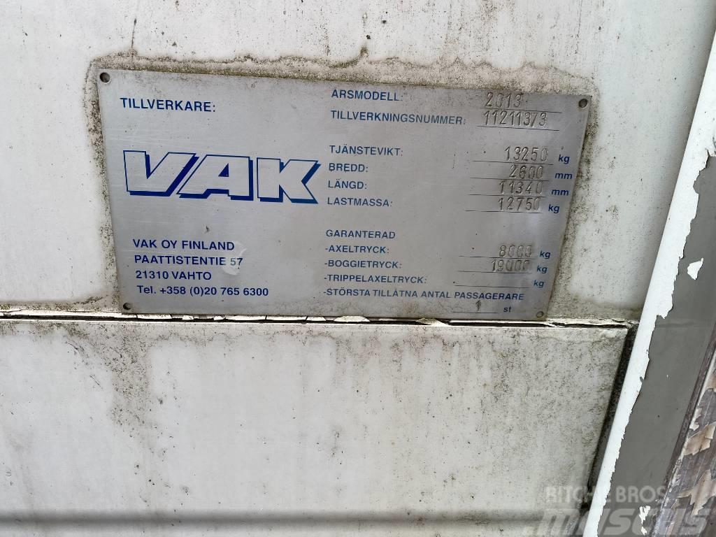 VAK Transportskåp Serie 11211373 Depolama konteynerleri
