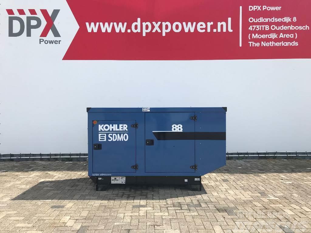 Sdmo J88 - 88 kVA Generator - DPX-17105 Dizel Jeneratörler