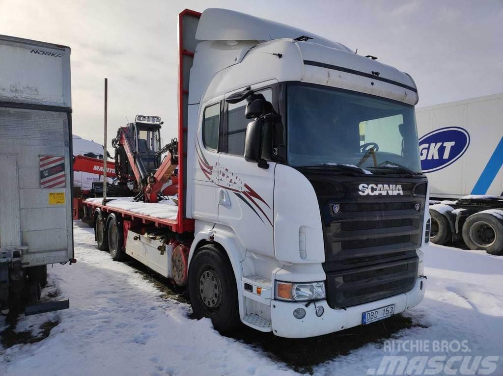 Scania FOR PARTS R500 TIMBERTRUCK / CR19 HIGHLINE CAB / / Saseler