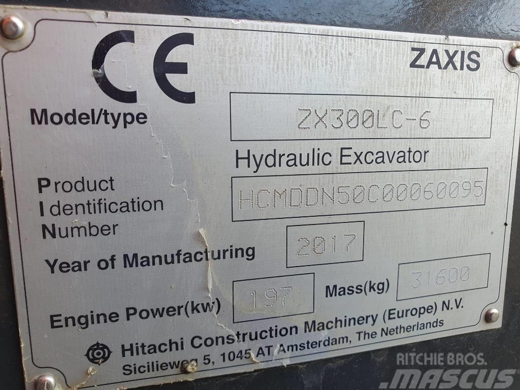 Hitachi Hitatchi ZX300LC-6 Paletli ekskavatörler