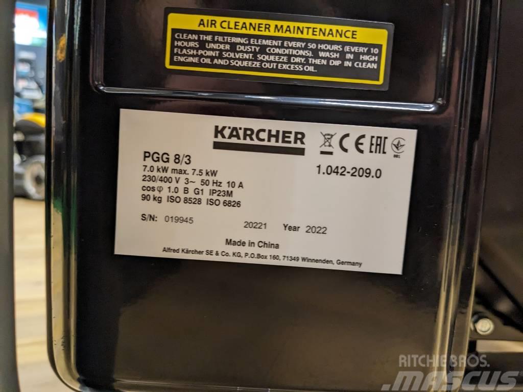 Kärcher PGG 8/3 Generator Stromerzeuger Benzinli Jeneratörler