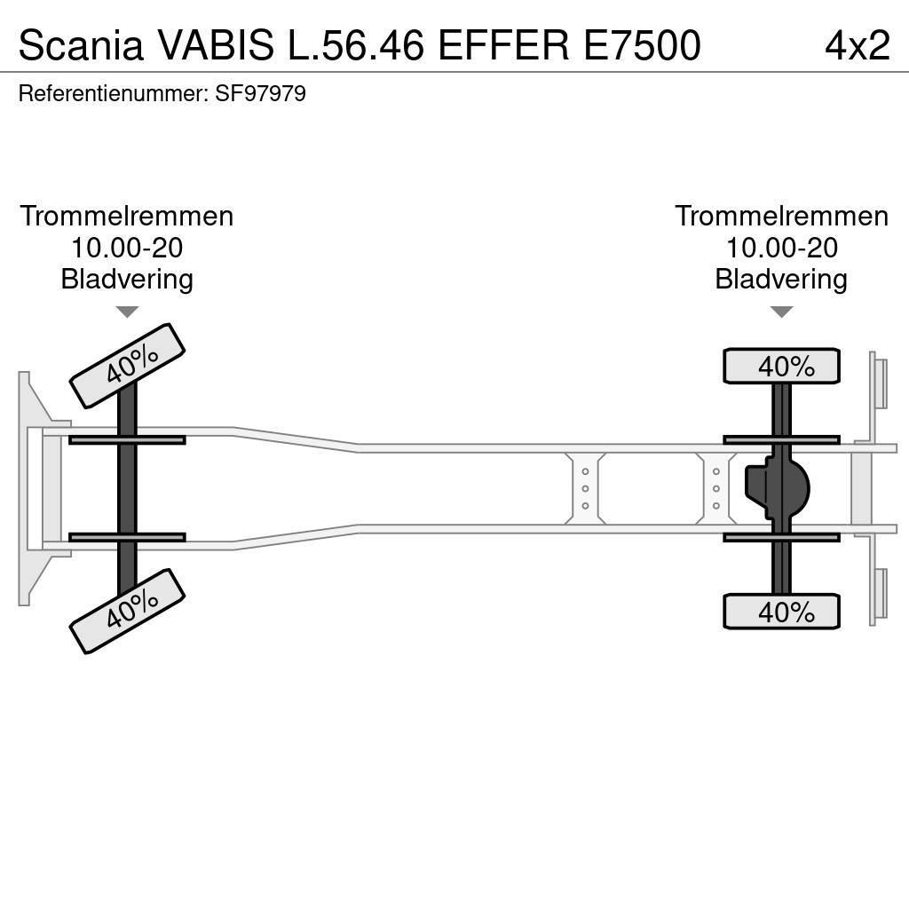 Scania VABIS L.56.46 EFFER E7500 Diger kamyonlar