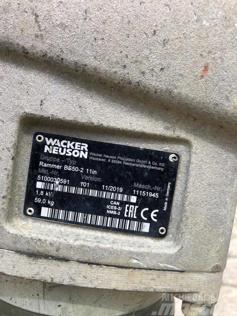 Wacker Neuson BS50-2 Sıkıştırma tokmakları