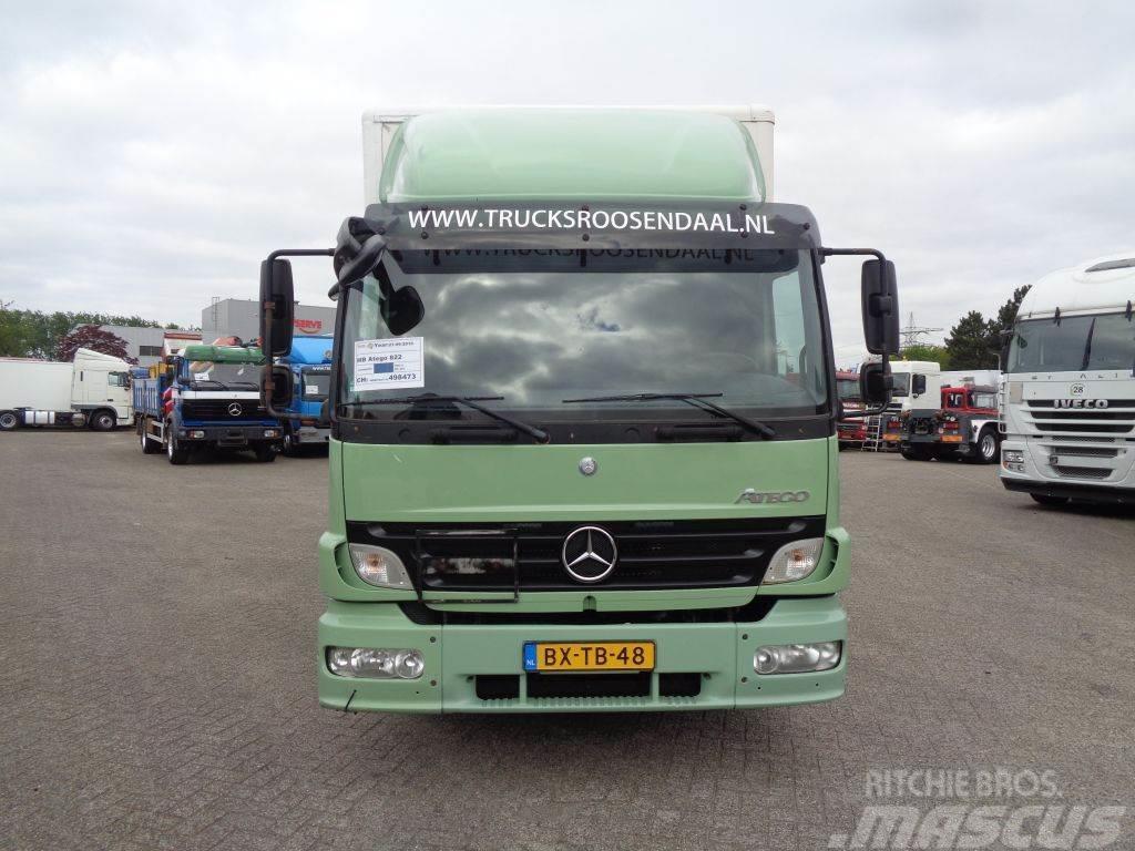 Mercedes-Benz Atego 822 Atego 822 + Euro 5 + Dhollandia lift Kapali kasa kamyonlar