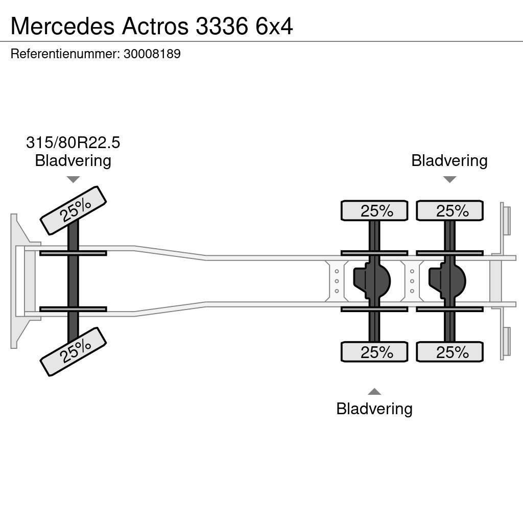 Mercedes-Benz Actros 3336 6x4 Damperli kamyonlar