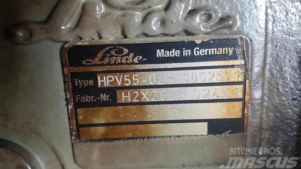 Linde HPV55-02R - Atlas 65 - Drive pump/Fahrpumpe Hidrolik