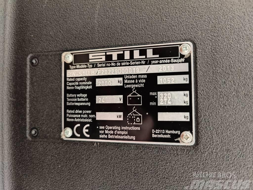 Still EGV-S14LB TARJOUS! Akülü depo ekipmanları