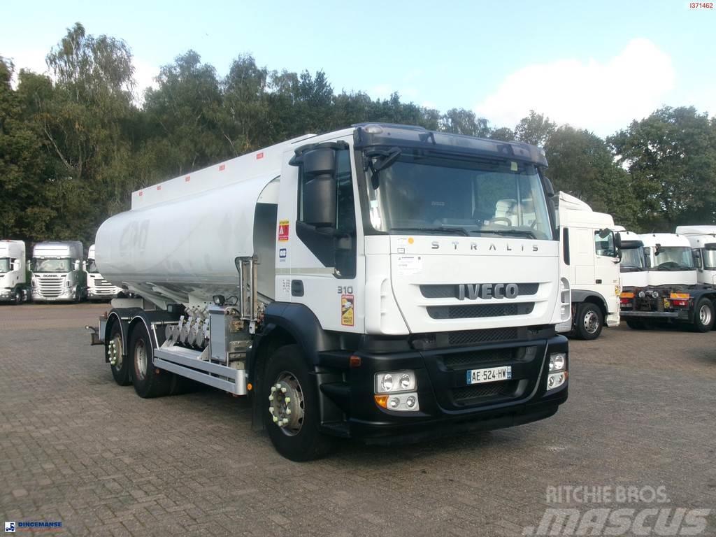 Iveco AD260S31Y/PS 6x2 fuel tank 18.5 m3 / 5 comp Tankerli kamyonlar