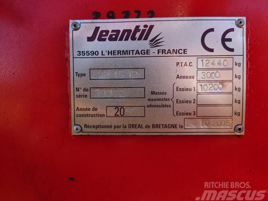 Jeantil EVR 15-12 Gübre dagitma tankerleri