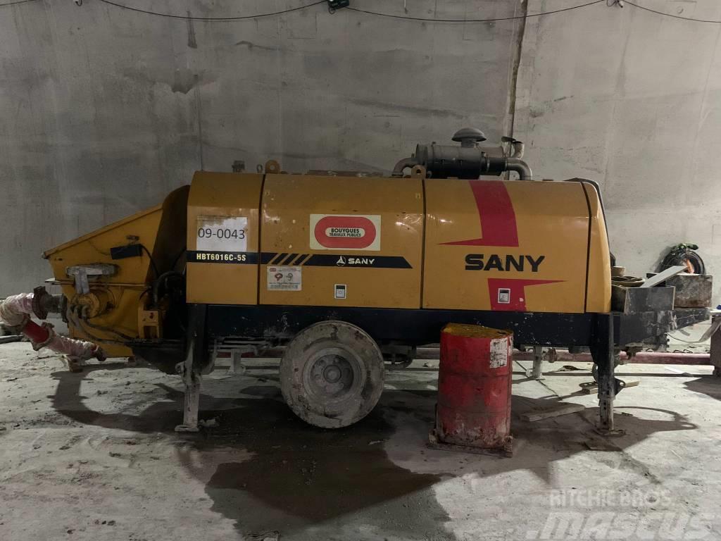 Sany Concrete Pump HBT6016C-5S Beton pompaları