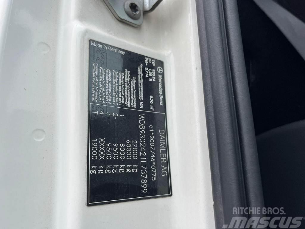 Mercedes-Benz Actros 2655 L 6x4 RETARDER / HUB REDUCTION Frigofrik kamyonlar