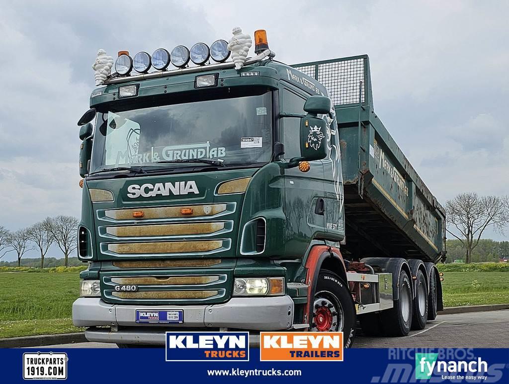 Scania G480 8x4*4 hsa Damperli kamyonlar