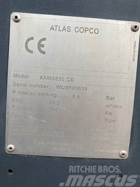 Atlas Copco XAMS 850 CD 7 Kompresörler