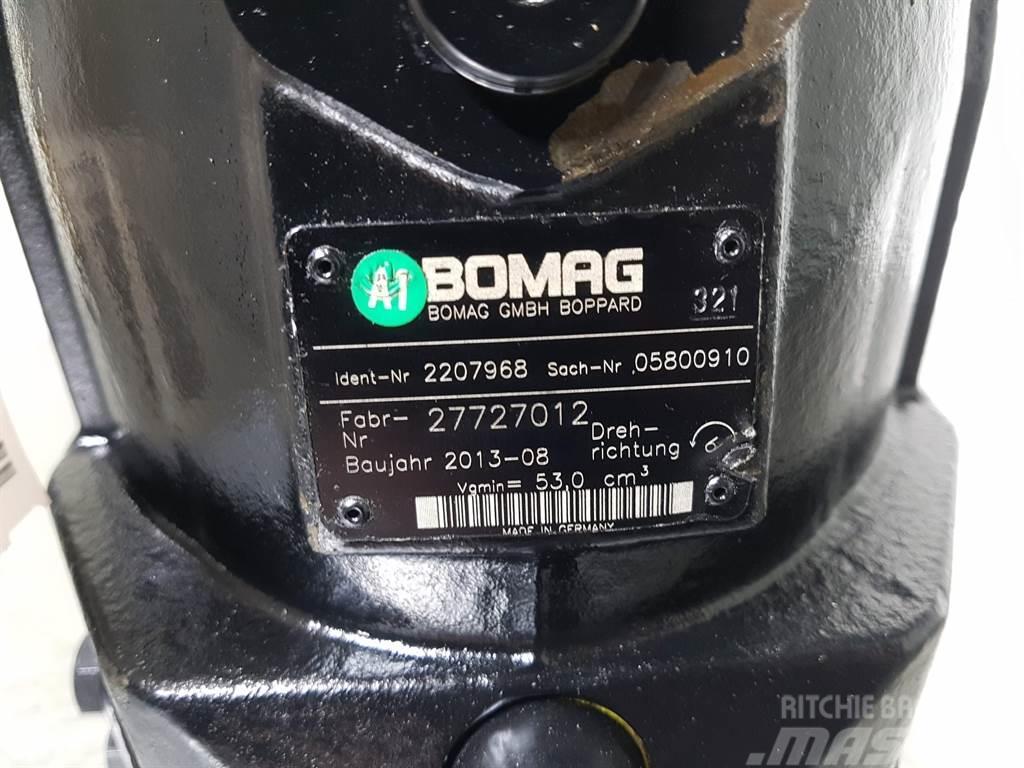 Bomag 05800910-Rexroth A6VM107-R902207968-Drive motor Hidrolik