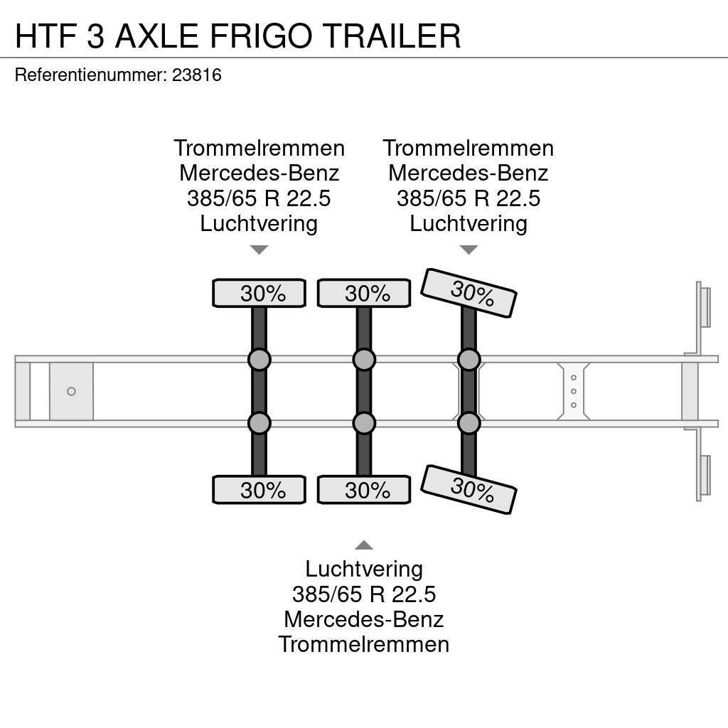HTF 3 AXLE FRIGO TRAILER Frigofrik çekiciler