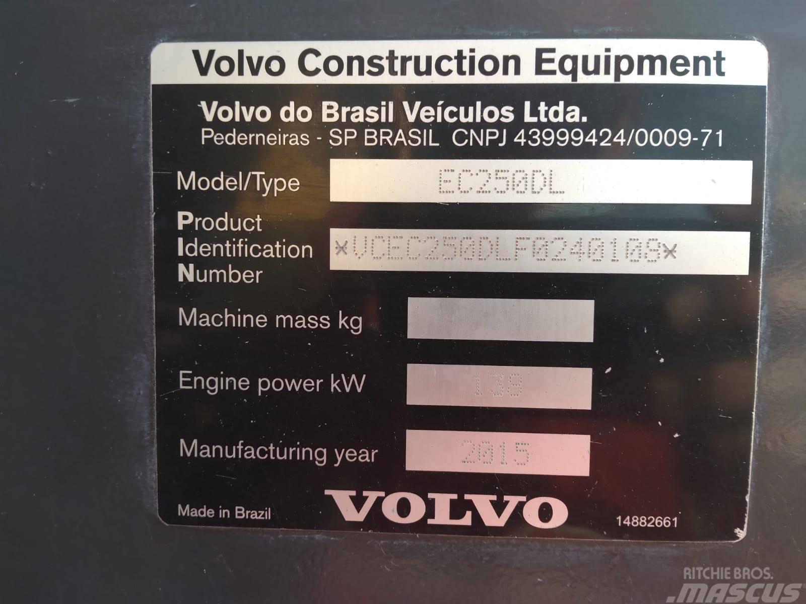 Volvo EC250DL Paletli ekskavatörler