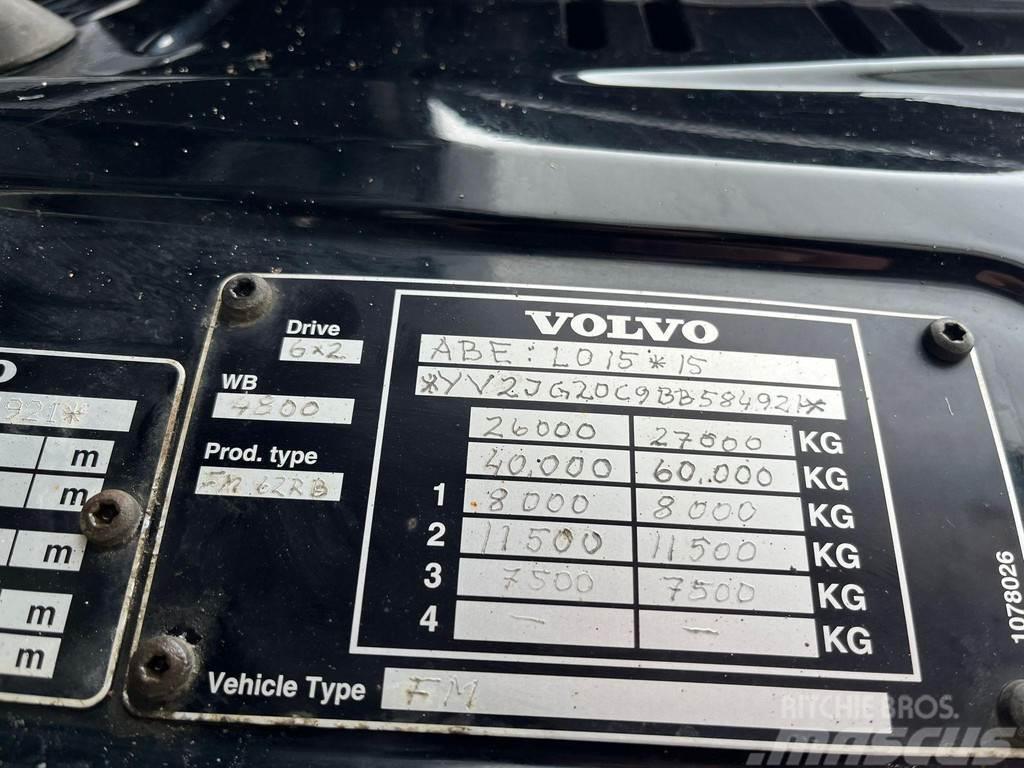 Volvo FMX 460 6x2*4 Meiller RK 20 ton L=6194mm Vinçli kamyonlar