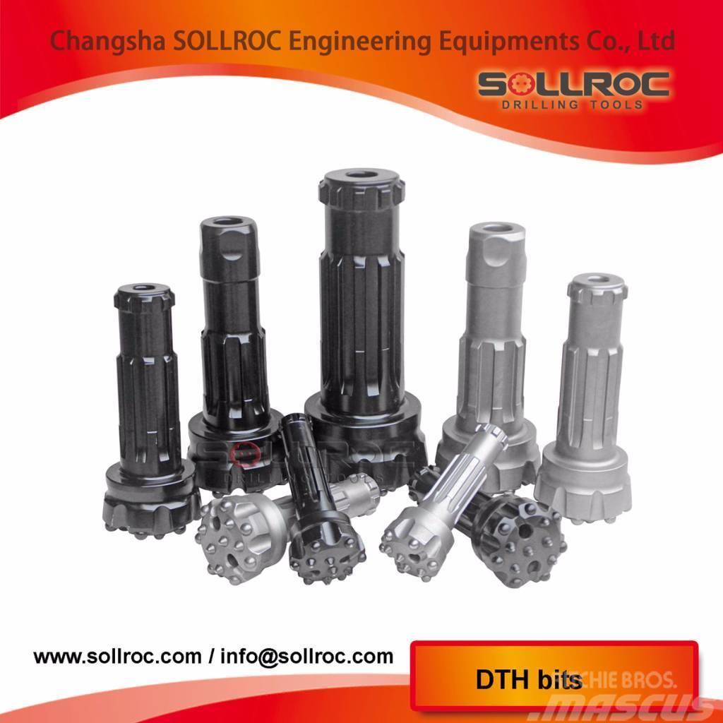 Sollroc DTH bit DHD380, COP84, QL80, SD8, M80 Drilling equipment accessories and spare parts