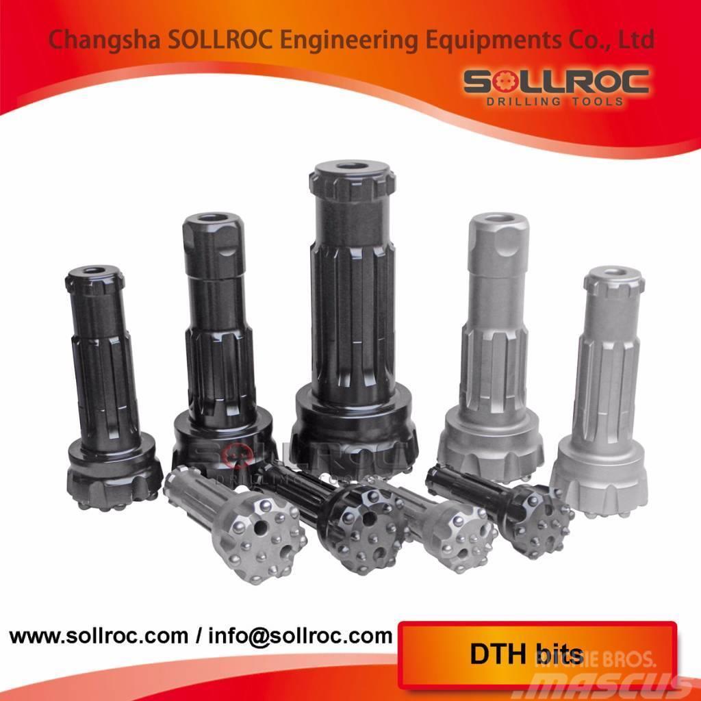 Sollroc DTH bit DHD380, COP84, QL80, SD8, M80 Drilling equipment accessories and spare parts