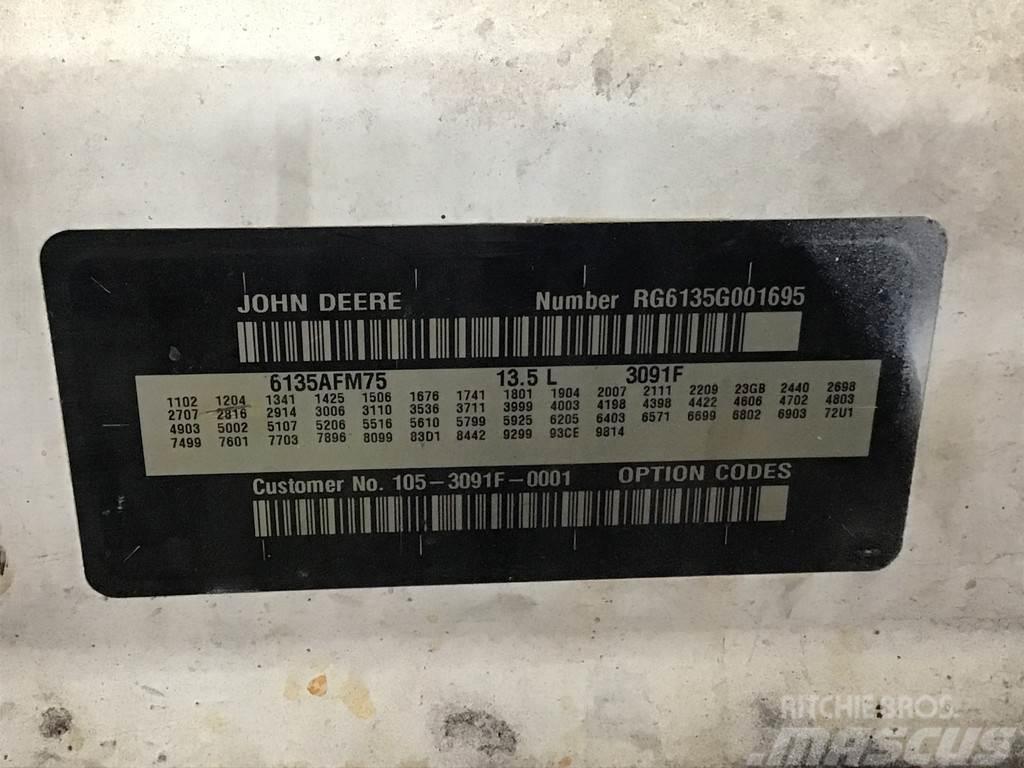 John Deere 6135AFM75 FOR PARTS Motorlar