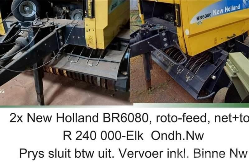 New Holland BR6080 - roto feed - net and twine Diger kamyonlar