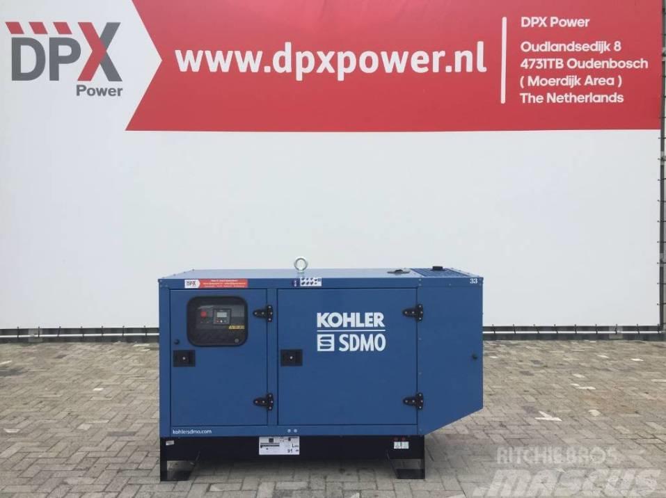 Sdmo J22 - 22 kVA Generator - DPX-17100 Dizel Jeneratörler
