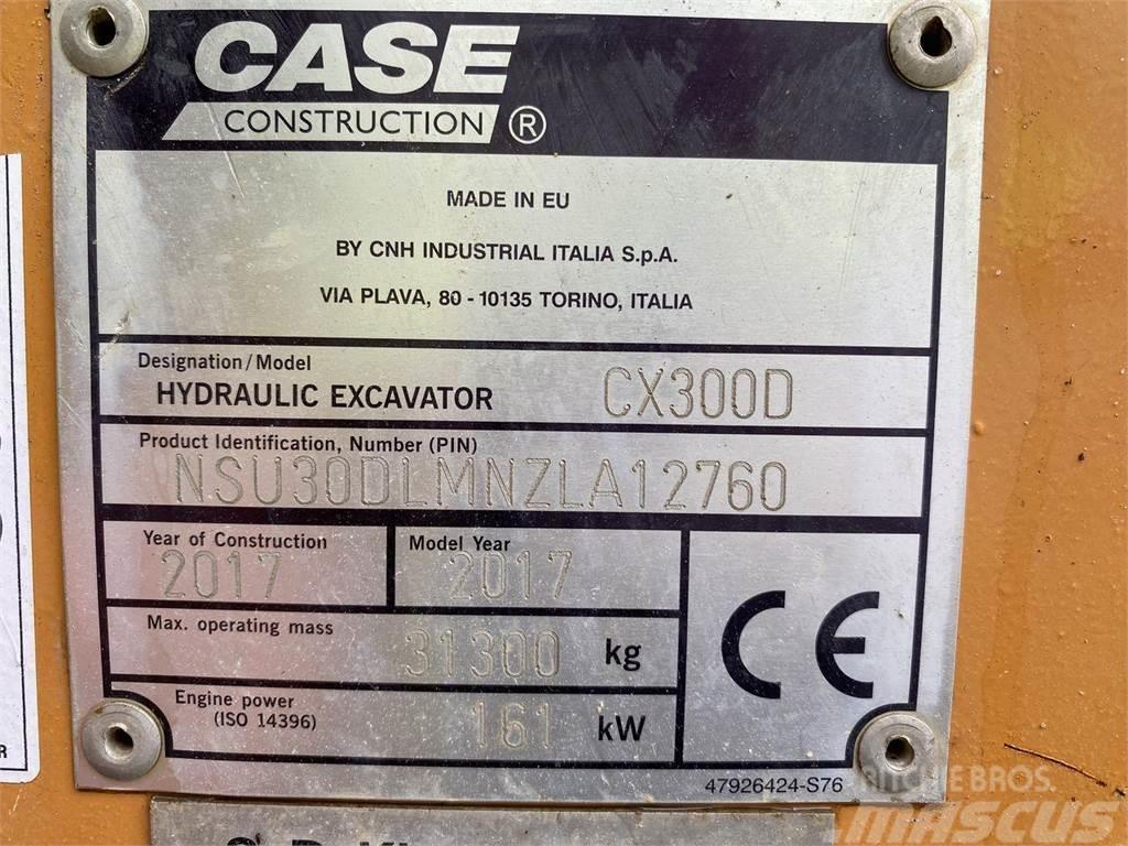 CASE CX300C Paletli ekskavatörler