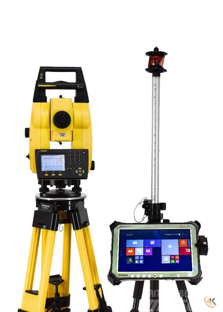 Leica ICR60 Robotic Total Station Kit w/ CS35 & iCON Diger parçalar