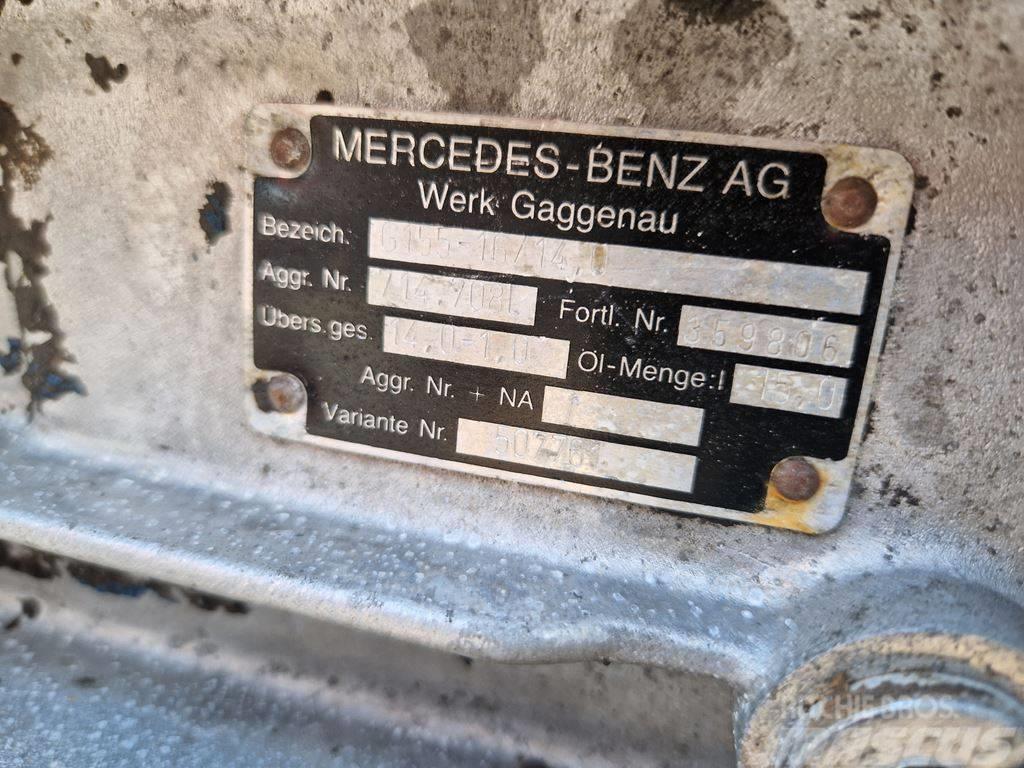 Mercedes-Benz ΣΑΣΜΑΝ   G 155 - 16/14,0 , ΜΗΧΑΝΙΚΟ ΛΕΒΙΕ Sanzumanlar