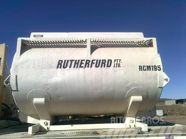 Rutherfurd Grout Mixing 2 x axle trailer Beton aksesuarlari