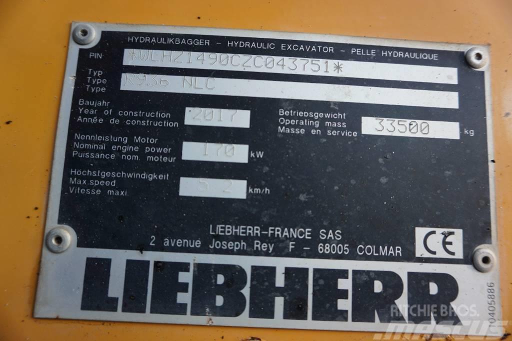 Liebherr R 936 N LC Paletli ekskavatörler