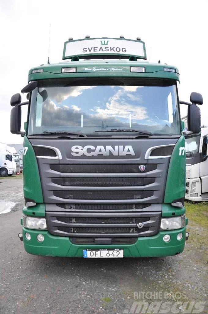 Scania R520 8X4 Euro 6 Tomruk kamyonlari