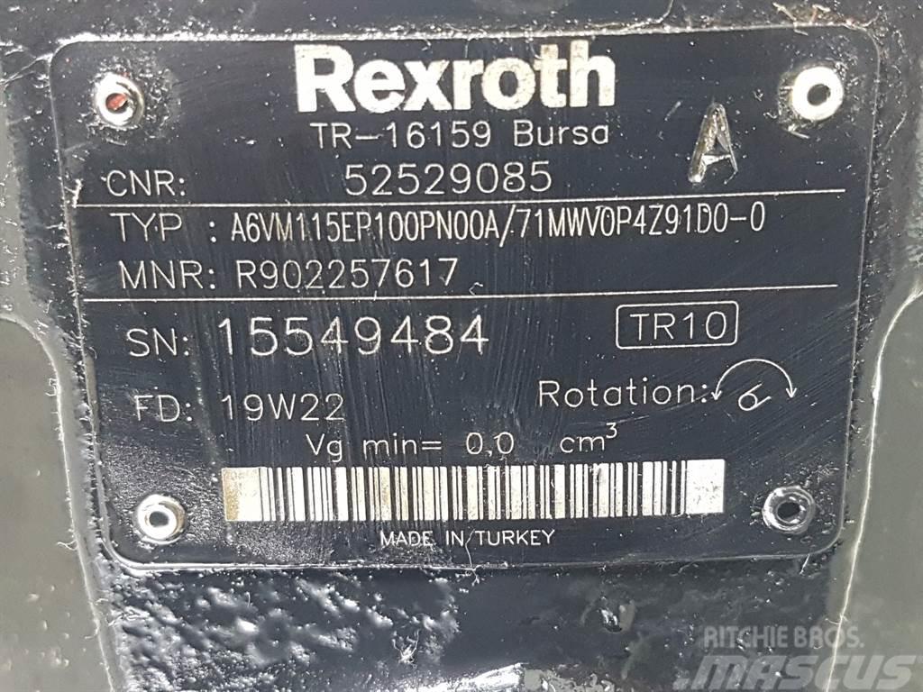Manitou MLT630/730-Rexroth A6VM115EP100PN00A-Drive motor Hidrolik
