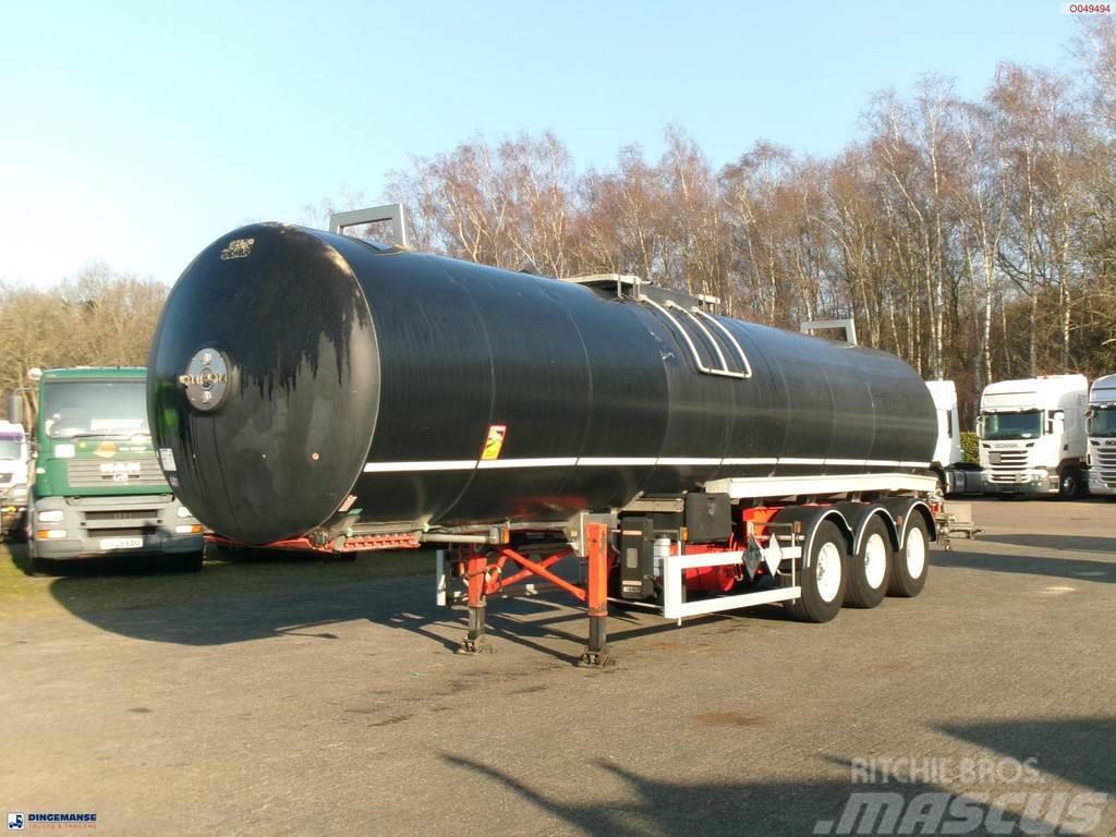 Magyar Bitumen tank inox 31 m3 / 1 comp + ADR Tanker yari çekiciler