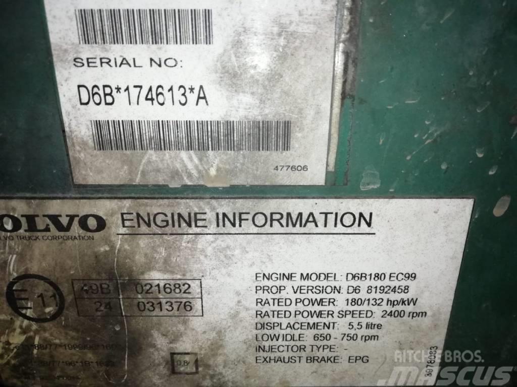 Volvo Engine D6B180 Motorlar