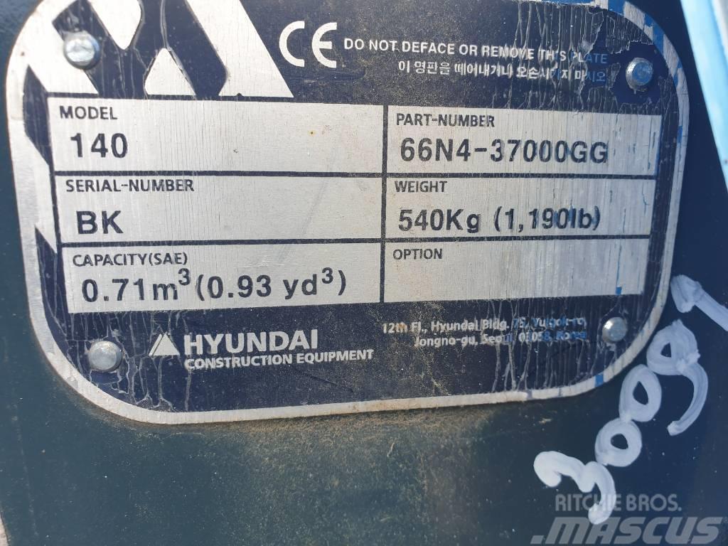 Hyundai Excavator digging bucket 140 66N4-37000GG Kovalar